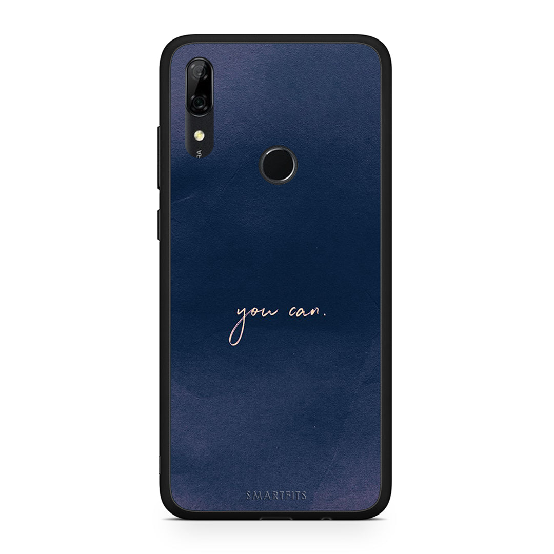 Huawei P Smart Z You Can θήκη από τη Smartfits με σχέδιο στο πίσω μέρος και μαύρο περίβλημα | Smartphone case with colorful back and black bezels by Smartfits