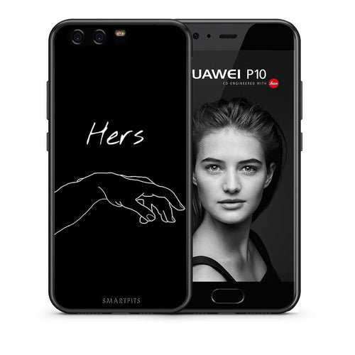 Θήκη Αγίου Βαλεντίνου Huawei P10 Aeshetic Love 1 από τη Smartfits με σχέδιο στο πίσω μέρος και μαύρο περίβλημα | Huawei P10 Aeshetic Love 1 case with colorful back and black bezels
