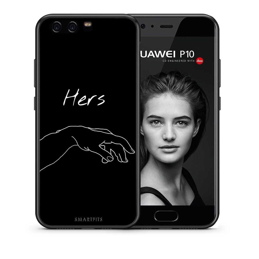 Θήκη Αγίου Βαλεντίνου Huawei P10 Aeshetic Love 1 από τη Smartfits με σχέδιο στο πίσω μέρος και μαύρο περίβλημα | Huawei P10 Aeshetic Love 1 case with colorful back and black bezels