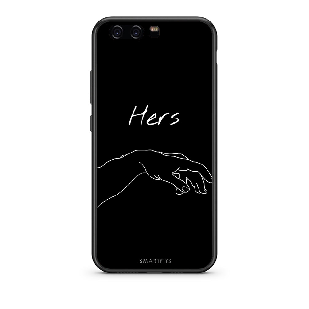 Huawei P10 Lite Aeshetic Love 1 Θήκη Αγίου Βαλεντίνου από τη Smartfits με σχέδιο στο πίσω μέρος και μαύρο περίβλημα | Smartphone case with colorful back and black bezels by Smartfits
