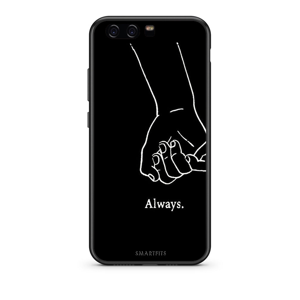 huawei p10 Always & Forever 1 Θήκη Αγίου Βαλεντίνου από τη Smartfits με σχέδιο στο πίσω μέρος και μαύρο περίβλημα | Smartphone case with colorful back and black bezels by Smartfits