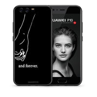 Thumbnail for Θήκη Αγίου Βαλεντίνου Huawei P10 Always & Forever 2 από τη Smartfits με σχέδιο στο πίσω μέρος και μαύρο περίβλημα | Huawei P10 Always & Forever 2 case with colorful back and black bezels