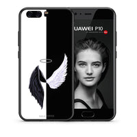 Thumbnail for Θήκη Huawei P10 Angels Demons από τη Smartfits με σχέδιο στο πίσω μέρος και μαύρο περίβλημα | Huawei P10 Angels Demons case with colorful back and black bezels