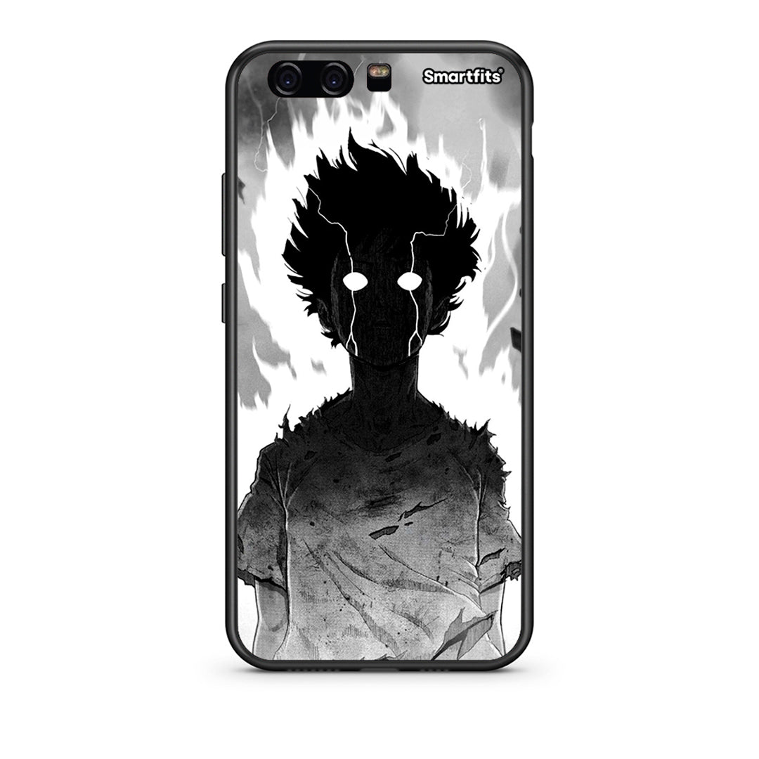 huawei p10 Anime Boy Θήκη από τη Smartfits με σχέδιο στο πίσω μέρος και μαύρο περίβλημα | Smartphone case with colorful back and black bezels by Smartfits