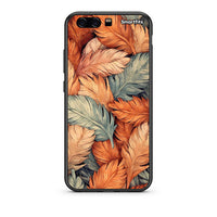 Thumbnail for huawei p10 Autumn Leaves Θήκη από τη Smartfits με σχέδιο στο πίσω μέρος και μαύρο περίβλημα | Smartphone case with colorful back and black bezels by Smartfits