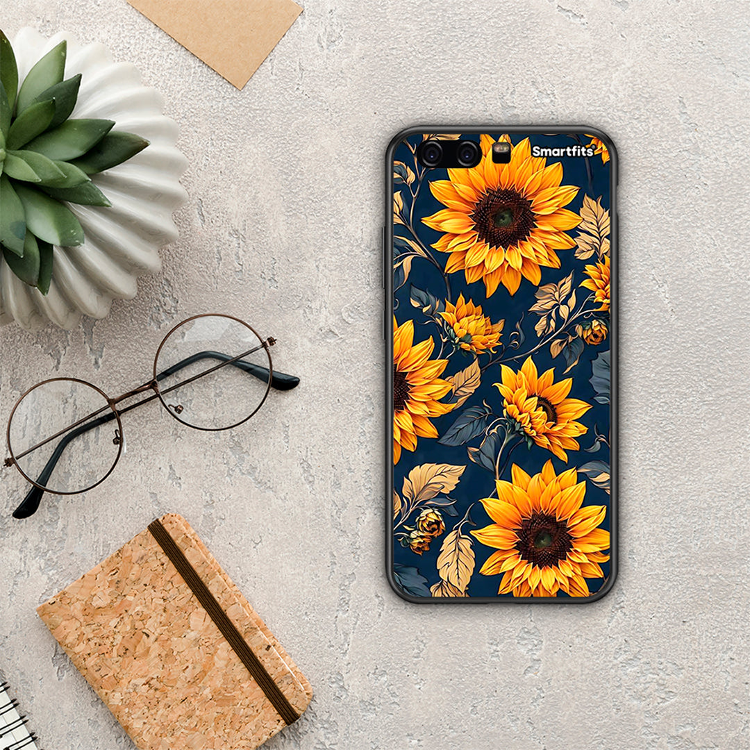 Autumn Sunflowers - Huawei P10 θήκη