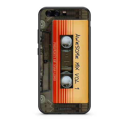 huawei p10 Awesome Mix θήκη από τη Smartfits με σχέδιο στο πίσω μέρος και μαύρο περίβλημα | Smartphone case with colorful back and black bezels by Smartfits