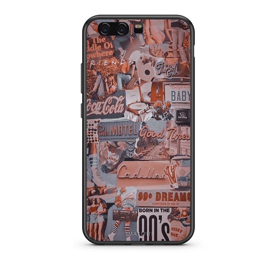 huawei p10 Born In 90s θήκη από τη Smartfits με σχέδιο στο πίσω μέρος και μαύρο περίβλημα | Smartphone case with colorful back and black bezels by Smartfits