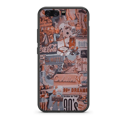huawei p10 Born In 90s θήκη από τη Smartfits με σχέδιο στο πίσω μέρος και μαύρο περίβλημα | Smartphone case with colorful back and black bezels by Smartfits