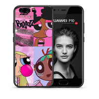 Thumbnail for Θήκη Αγίου Βαλεντίνου Huawei P10 Bubble Girls από τη Smartfits με σχέδιο στο πίσω μέρος και μαύρο περίβλημα | Huawei P10 Bubble Girls case with colorful back and black bezels