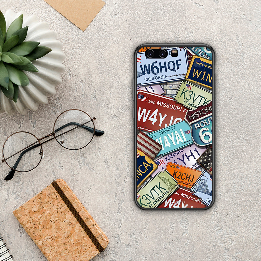 Car Plates - Huawei P10 Lite θήκη