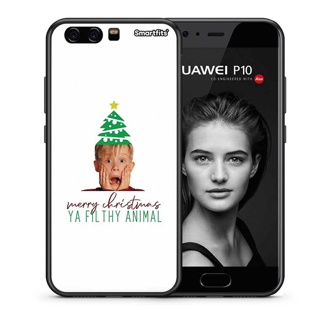 Θήκη Huawei P10 Filthy Animal από τη Smartfits με σχέδιο στο πίσω μέρος και μαύρο περίβλημα | Huawei P10 Filthy Animal case with colorful back and black bezels