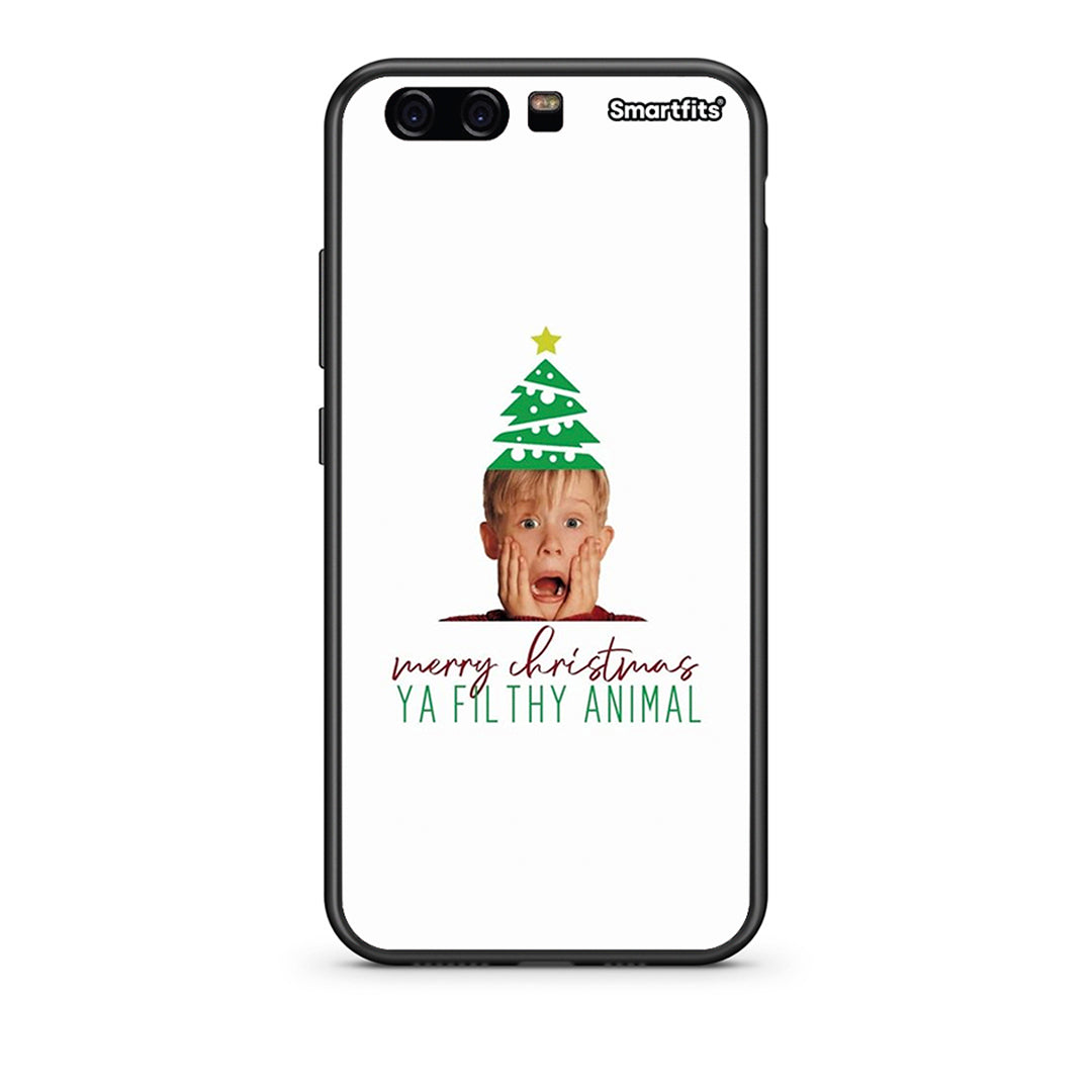 Huawei P10 Lite Filthy Animal θήκη από τη Smartfits με σχέδιο στο πίσω μέρος και μαύρο περίβλημα | Smartphone case with colorful back and black bezels by Smartfits