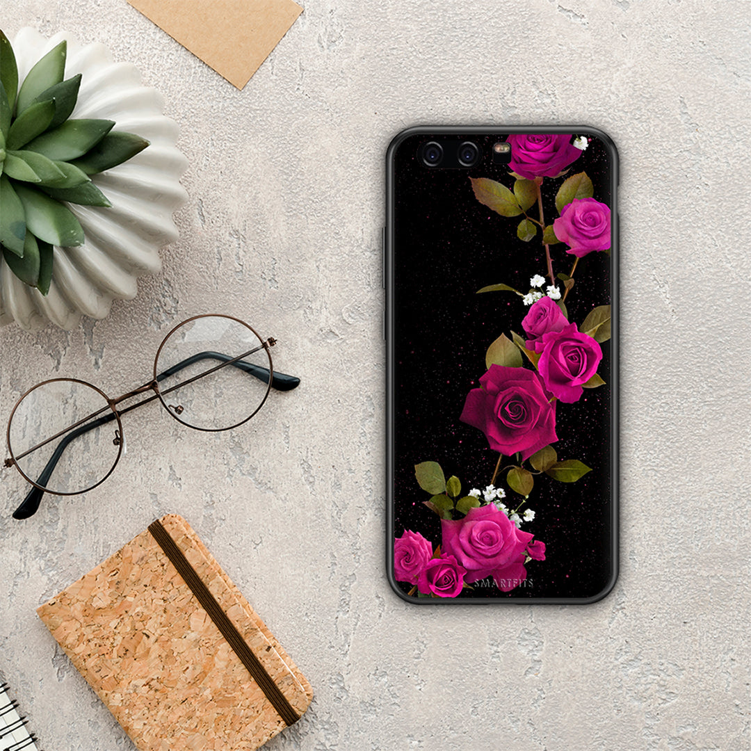 Flower Red Roses - Huawei P10 θήκη