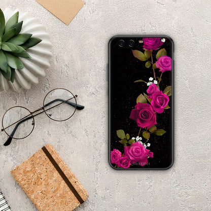Flower Red Roses - Huawei P10 θήκη