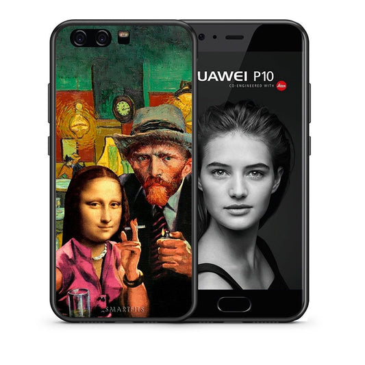 Θήκη Huawei P10 Funny Art από τη Smartfits με σχέδιο στο πίσω μέρος και μαύρο περίβλημα | Huawei P10 Funny Art case with colorful back and black bezels