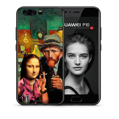 Θήκη Huawei P10 Lite Funny Art από τη Smartfits με σχέδιο στο πίσω μέρος και μαύρο περίβλημα | Huawei P10 Lite Funny Art case with colorful back and black bezels