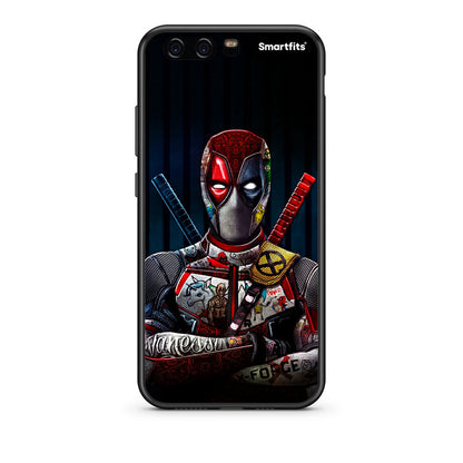 Huawei P10 Lite Funny Guy θήκη από τη Smartfits με σχέδιο στο πίσω μέρος και μαύρο περίβλημα | Smartphone case with colorful back and black bezels by Smartfits