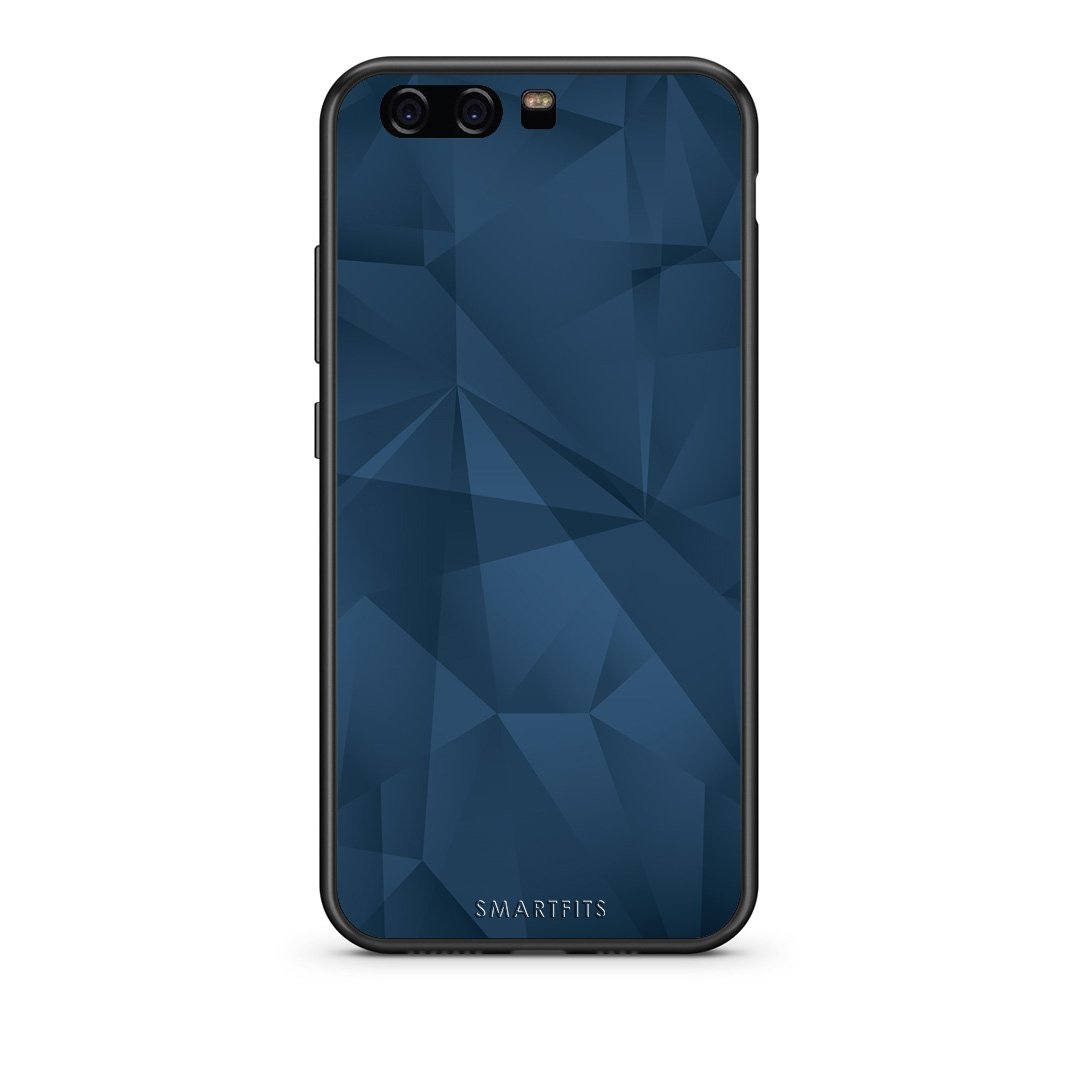 39 - huawei p10 Blue Abstract Geometric case, cover, bumper