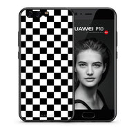 Thumbnail for Θήκη Huawei P10 Lite Squares Geometric από τη Smartfits με σχέδιο στο πίσω μέρος και μαύρο περίβλημα | Huawei P10 Lite Squares Geometric case with colorful back and black bezels