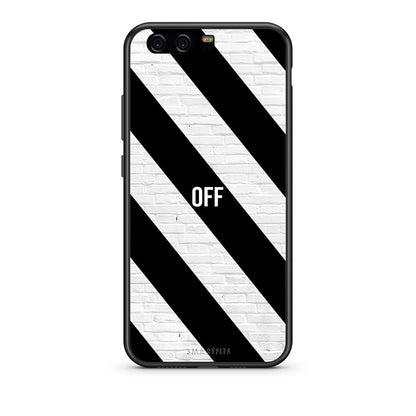 Huawei P10 Lite Get Off θήκη από τη Smartfits με σχέδιο στο πίσω μέρος και μαύρο περίβλημα | Smartphone case with colorful back and black bezels by Smartfits