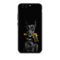 Thumbnail for Huawei P10 Lite Golden Gun Θήκη Αγίου Βαλεντίνου από τη Smartfits με σχέδιο στο πίσω μέρος και μαύρο περίβλημα | Smartphone case with colorful back and black bezels by Smartfits