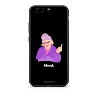 Thumbnail for huawei p10 Grandma Mood Black θήκη από τη Smartfits με σχέδιο στο πίσω μέρος και μαύρο περίβλημα | Smartphone case with colorful back and black bezels by Smartfits