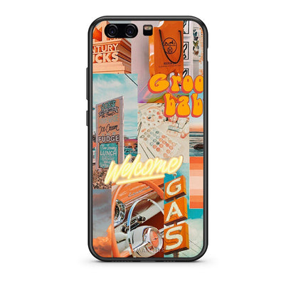 huawei p10 Groovy Babe Θήκη Αγίου Βαλεντίνου από τη Smartfits με σχέδιο στο πίσω μέρος και μαύρο περίβλημα | Smartphone case with colorful back and black bezels by Smartfits