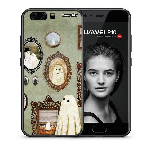 Θήκη Huawei P10 Halloween Ghost Season από τη Smartfits με σχέδιο στο πίσω μέρος και μαύρο περίβλημα | Huawei P10 Halloween Ghost Season case with colorful back and black bezels