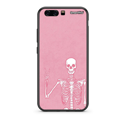 huawei p10 Halloween Motivation Θήκη από τη Smartfits με σχέδιο στο πίσω μέρος και μαύρο περίβλημα | Smartphone case with colorful back and black bezels by Smartfits