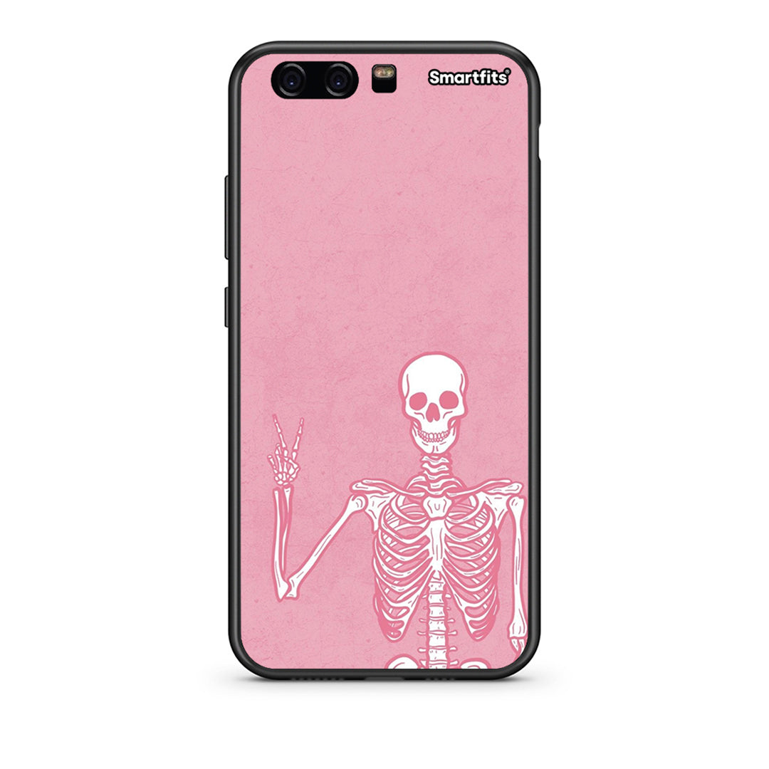 Huawei P10 Lite Halloween Motivation Θήκη από τη Smartfits με σχέδιο στο πίσω μέρος και μαύρο περίβλημα | Smartphone case with colorful back and black bezels by Smartfits