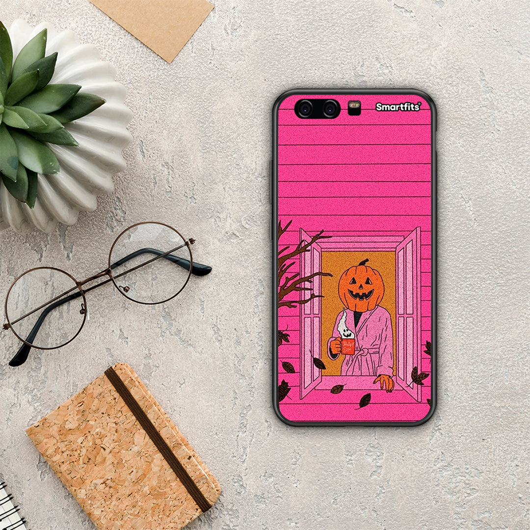 Halloween Pumpkin Lady - Huawei P10 Lite θήκη
