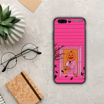 Halloween Pumpkin Lady - Huawei P10 Lite θήκη