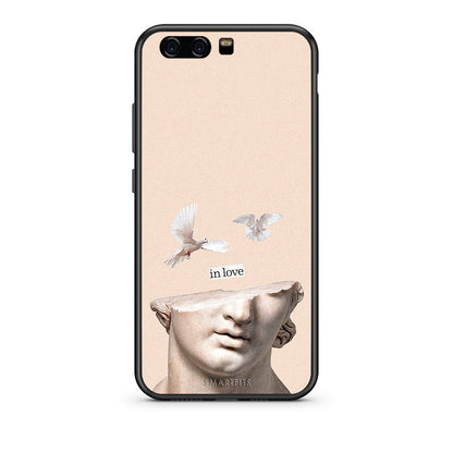 huawei p10 In Love θήκη από τη Smartfits με σχέδιο στο πίσω μέρος και μαύρο περίβλημα | Smartphone case with colorful back and black bezels by Smartfits