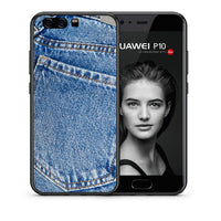 Thumbnail for Θήκη Huawei P10 Jeans Pocket από τη Smartfits με σχέδιο στο πίσω μέρος και μαύρο περίβλημα | Huawei P10 Jeans Pocket case with colorful back and black bezels
