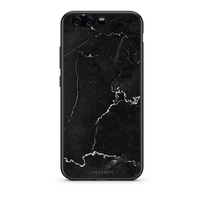 Huawei P10 Lite Marble Black θήκη από τη Smartfits με σχέδιο στο πίσω μέρος και μαύρο περίβλημα | Smartphone case with colorful back and black bezels by Smartfits