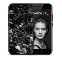 Thumbnail for Θήκη Huawei P10 Male Marble από τη Smartfits με σχέδιο στο πίσω μέρος και μαύρο περίβλημα | Huawei P10 Male Marble case with colorful back and black bezels