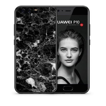 Θήκη Huawei P10 Lite Male Marble από τη Smartfits με σχέδιο στο πίσω μέρος και μαύρο περίβλημα | Huawei P10 Lite Male Marble case with colorful back and black bezels