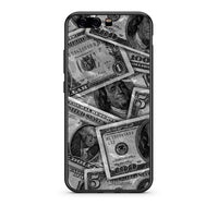 Thumbnail for Huawei P10 Lite Money Dollars θήκη από τη Smartfits με σχέδιο στο πίσω μέρος και μαύρο περίβλημα | Smartphone case with colorful back and black bezels by Smartfits