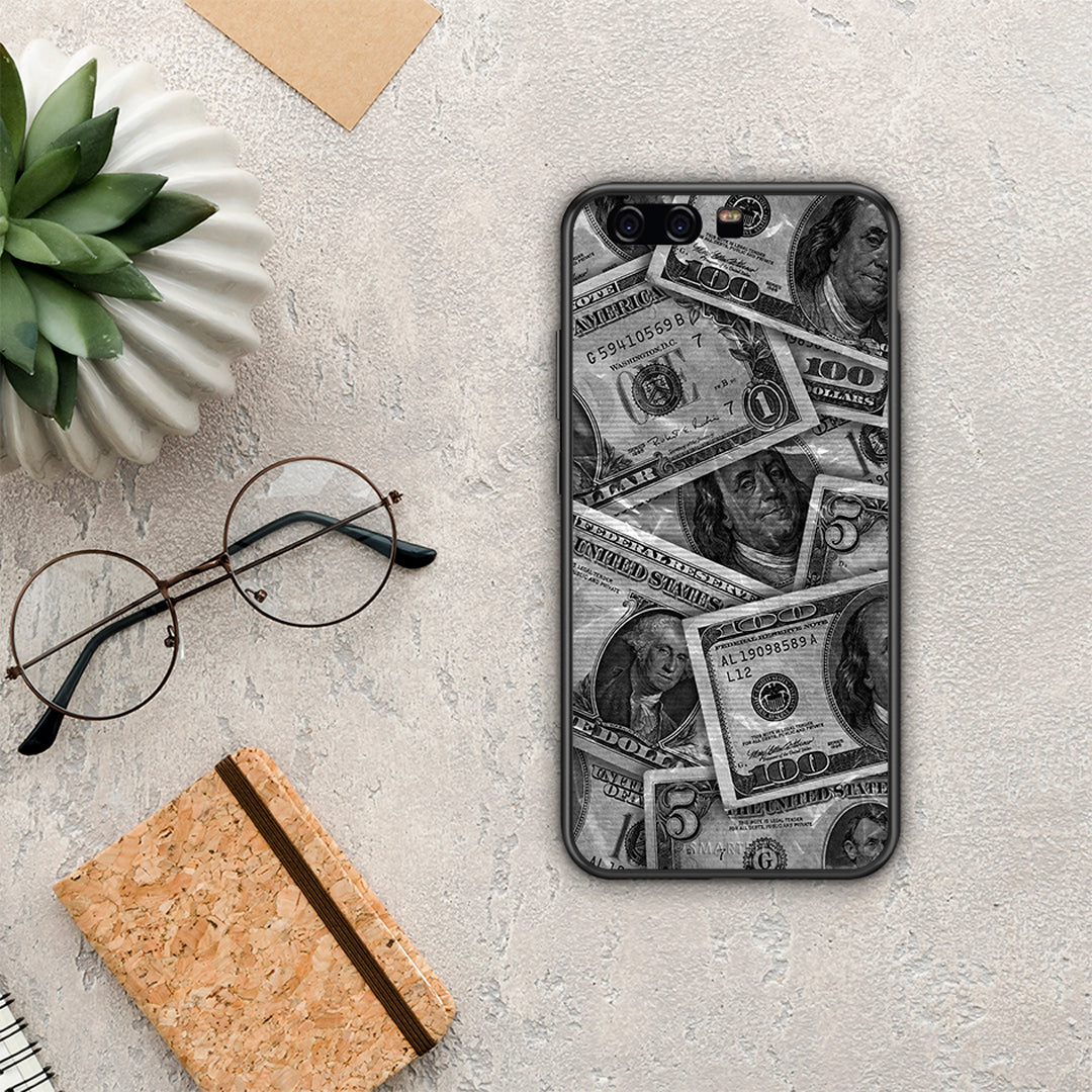 Money Dollars - Huawei P10 θήκη