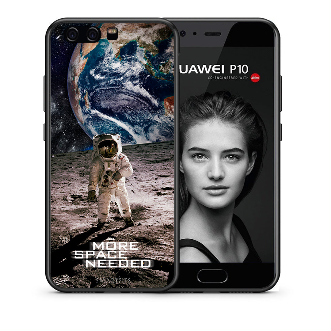 Θήκη Huawei P10 More Space από τη Smartfits με σχέδιο στο πίσω μέρος και μαύρο περίβλημα | Huawei P10 More Space case with colorful back and black bezels