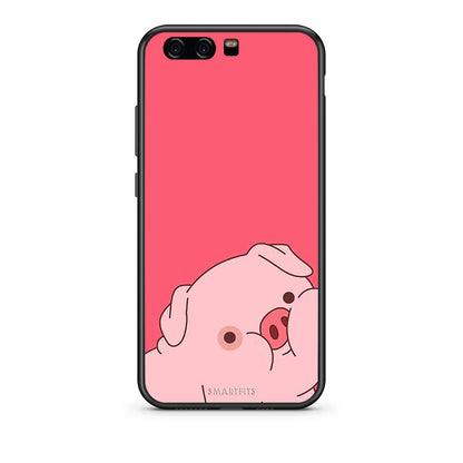 huawei p10 Pig Love 1 Θήκη Αγίου Βαλεντίνου από τη Smartfits με σχέδιο στο πίσω μέρος και μαύρο περίβλημα | Smartphone case with colorful back and black bezels by Smartfits