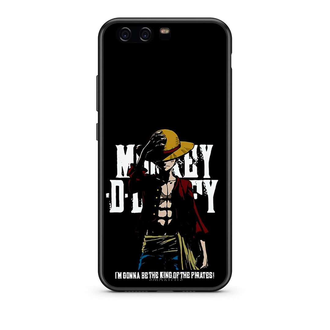 Huawei P10 Lite Pirate King θήκη από τη Smartfits με σχέδιο στο πίσω μέρος και μαύρο περίβλημα | Smartphone case with colorful back and black bezels by Smartfits