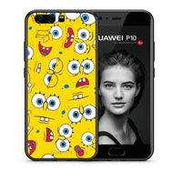 Thumbnail for Θήκη Huawei P10 Lite Sponge PopArt από τη Smartfits με σχέδιο στο πίσω μέρος και μαύρο περίβλημα | Huawei P10 Lite Sponge PopArt case with colorful back and black bezels