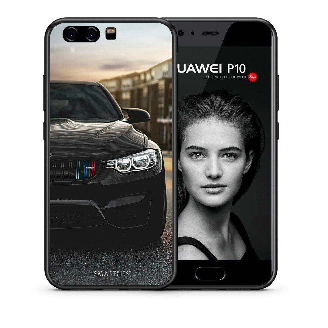 Θήκη Huawei P10 M3 Racing από τη Smartfits με σχέδιο στο πίσω μέρος και μαύρο περίβλημα | Huawei P10 M3 Racing case with colorful back and black bezels