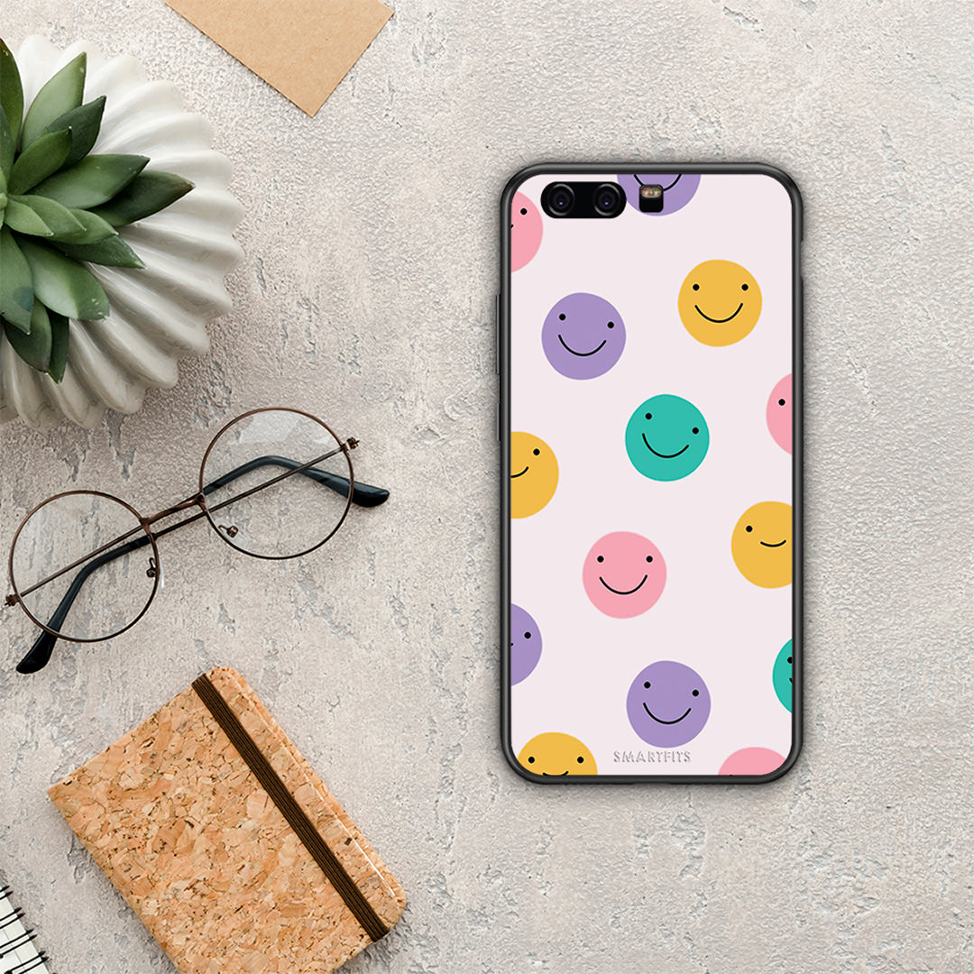 Smiley Faces - Huawei P10 Lite θήκη