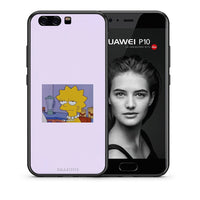 Thumbnail for Θήκη Huawei P10 So Happy από τη Smartfits με σχέδιο στο πίσω μέρος και μαύρο περίβλημα | Huawei P10 So Happy case with colorful back and black bezels
