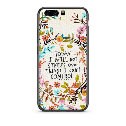 Huawei P10 Lite Stress Over θήκη από τη Smartfits με σχέδιο στο πίσω μέρος και μαύρο περίβλημα | Smartphone case with colorful back and black bezels by Smartfits