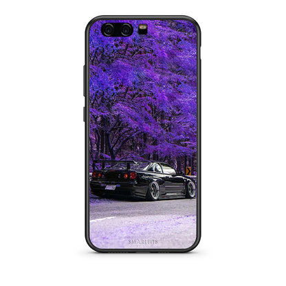 Huawei P10 Lite Super Car Θήκη Αγίου Βαλεντίνου από τη Smartfits με σχέδιο στο πίσω μέρος και μαύρο περίβλημα | Smartphone case with colorful back and black bezels by Smartfits