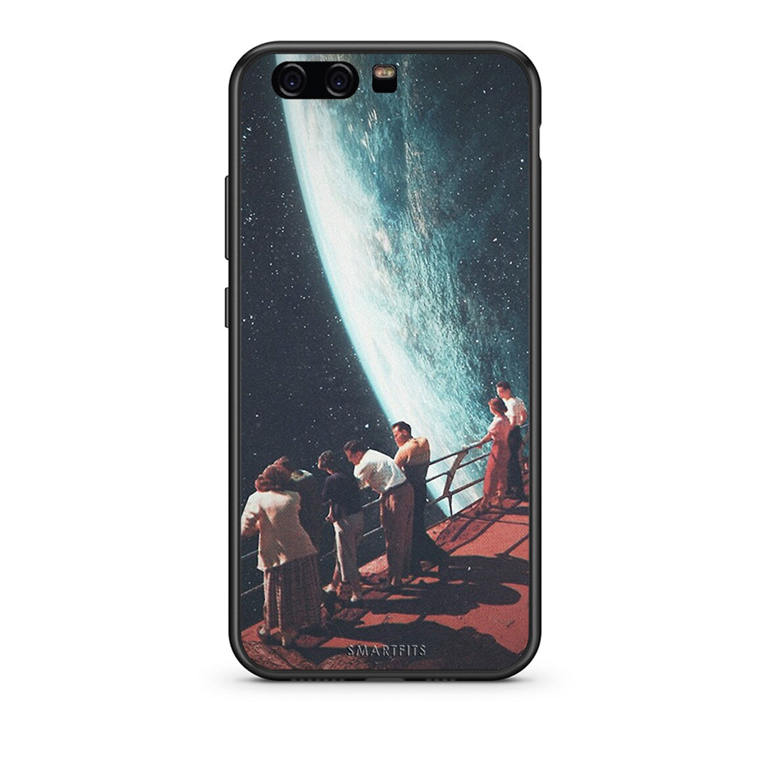 Huawei P10 Lite Surreal View θήκη από τη Smartfits με σχέδιο στο πίσω μέρος και μαύρο περίβλημα | Smartphone case with colorful back and black bezels by Smartfits